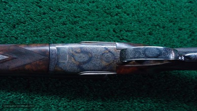FACTORY ENGRAVED GOLD INLAID PIOTTI DOUBLE BARREL 12 GAUGE SHOTGUN - Image 11 of 25