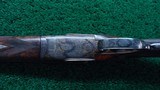 FACTORY ENGRAVED GOLD INLAID PIOTTI DOUBLE BARREL 12 GAUGE SHOTGUN - 11 of 25