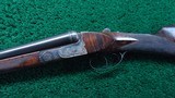 FACTORY ENGRAVED GOLD INLAID PIOTTI DOUBLE BARREL 12 GAUGE SHOTGUN - 2 of 25