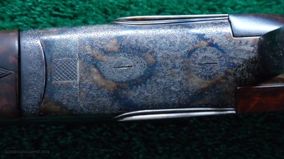 FACTORY ENGRAVED GOLD INLAID PIOTTI DOUBLE BARREL 12 GAUGE SHOTGUN - Image 8 of 25