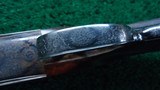 FACTORY ENGRAVED GOLD INLAID PIOTTI DOUBLE BARREL 12 GAUGE SHOTGUN - 13 of 25