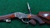 CUSTOM STEVENS POPE MODEL 52 SCHUETZEN JUNIOR RIFLE ON No. 44-1/2 ACTION - 2 of 25