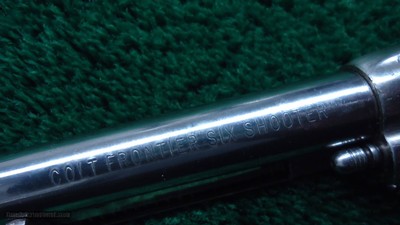 BLACK POWDER FRAME COLT FRONTIER SIX SHOOTER SAA - Image 9 of 14