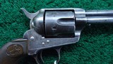 COLT BLACK POWDER FRAME FRONTIER SIX SHOOTER IN CALIBER 44-40 - 6 of 20