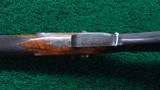 ENGLISH PERCUSSION DOUBLE RIFLE IN ABOUT 60 CALIBER BY E.E. HENNIKER - 13 of 25