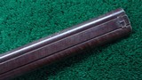 ENGLISH PERCUSSION DOUBLE RIFLE IN ABOUT 60 CALIBER BY E.E. HENNIKER - 7 of 25