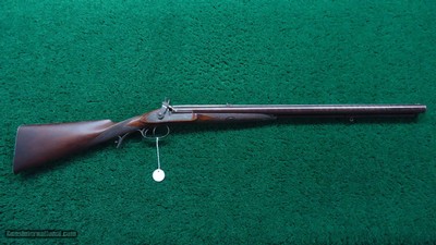ENGLISH PERCUSSION DOUBLE RIFLE IN ABOUT 60 CALIBER BY E.E. HENNIKER - Image 25 of 25
