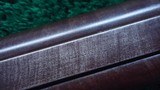 ENGLISH PERCUSSION DOUBLE RIFLE IN ABOUT 60 CALIBER BY E.E. HENNIKER - 6 of 25
