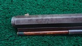 N. CURRY & BRO MARKED SAN FRANCISCO HALF STOCK PERCUSSION RIFLE - 14 of 21