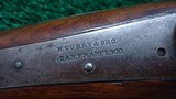 N. CURRY & BRO MARKED SAN FRANCISCO HALF STOCK PERCUSSION RIFLE - 8 of 21