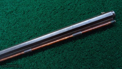 N. CURRY & BRO MARKED SAN FRANCISCO HALF STOCK PERCUSSION RIFLE - Image 7 of 21