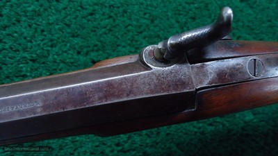 N. CURRY & BRO MARKED SAN FRANCISCO HALF STOCK PERCUSSION RIFLE - Image 11 of 21