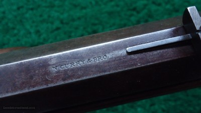 N. CURRY & BRO MARKED SAN FRANCISCO HALF STOCK PERCUSSION RIFLE - Image 6 of 21
