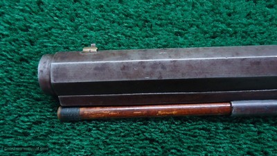 N. CURRY & BRO MARKED SAN FRANCISCO HALF STOCK PERCUSSION RIFLE - Image 14 of 21