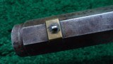 N. CURRY & BRO MARKED SAN FRANCISCO HALF STOCK PERCUSSION RIFLE - 13 of 21