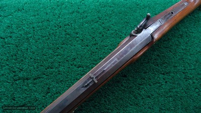 N. CURRY & BRO MARKED SAN FRANCISCO HALF STOCK PERCUSSION RIFLE - Image 4 of 21