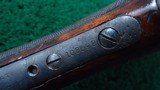 WINCHESTER-POPE MODEL 1885 HI-WALL TARGET RIFLE IN 33-40 POPE CALIBER - 20 of 25