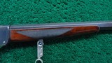 WINCHESTER-POPE MODEL 1885 HI-WALL TARGET RIFLE IN 33-40 POPE CALIBER - 5 of 25