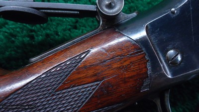 WINCHESTER 1885 HIGH WALL CUSTOM MADE BY A. W. PETERSON IN CALIBER 38-55 - Image 14 of 25