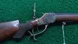 WINCHESTER MODEL 1885 HIGH WALL POPE RIFLE IN CALIBER 32-40 - 1 of 25
