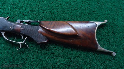 WINCHESTER MODEL 1885 HIGH WALL POPE RIFLE IN CALIBER 32-40 - Image 21 of 25