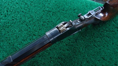 WINCHESTER MODEL 1885 TAKEDOWN SCHUETZEN RIFLE IN CALIBER 32-40 - Image 4 of 24