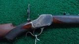 WINCHESTER MODEL 1885 HIGH WALL DELUXE PISTOL GRIP RIFLE CHAMBERED IN 32-40 - 1 of 25