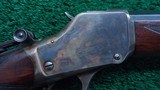 WINCHESTER MODEL 1885 HIGH WALL DELUXE PISTOL GRIP RIFLE CHAMBERED IN 32-40 - 8 of 25