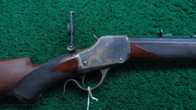 WINCHESTER MODEL 1885 HIGH WALL DELUXE PISTOL GRIP RIFLE CHAMBERED IN 32-40