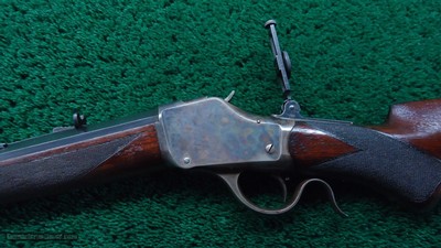 WINCHESTER MODEL 1885 HIGH WALL DELUXE PISTOL GRIP RIFLE CHAMBERED IN 32-40 - Image 2 of 25