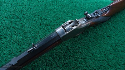 WINCHESTER MODEL 1885 HIGH WALL DELUXE PISTOL GRIP RIFLE CHAMBERED IN 32-40 - Image 4 of 25