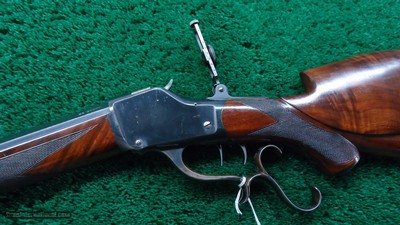 WINCHESTER 1885 DELUXE HIGH WALL SCHUETZEN RIFLE IN CALIBER 22 SHORT - Image 2 of 25