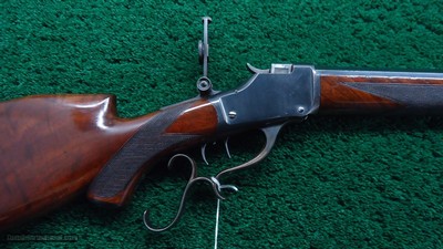 WINCHESTER 1885 DELUXE HIGH WALL SCHUETZEN RIFLE IN CALIBER 22 SHORT