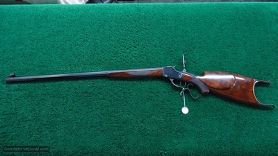 WINCHESTER 1885 DELUXE HIGH WALL SCHUETZEN RIFLE IN CALIBER 22 SHORT - Image 24 of 25