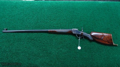 WINCHESTER MODEL 1885 DELUXE HIGH WALL RIFLE IN CALIBER 22 SHORT - Image 23 of 24