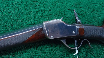 WINCHESTER MODEL 1885 DELUXE HIGH WALL RIFLE IN CALIBER 22 SHORT - Image 2 of 24