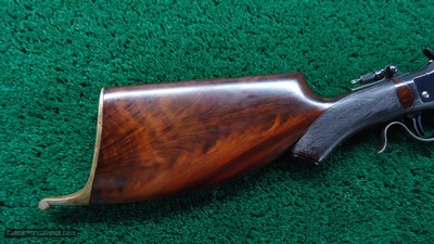 WINCHESTER MODEL 1885 DELUXE HIGH WALL RIFLE IN CALIBER 22 SHORT - Image 22 of 24