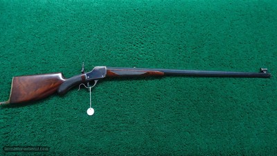 WINCHESTER MODEL 1885 DELUXE HIGH WALL RIFLE IN CALIBER 22 SHORT - Image 24 of 24