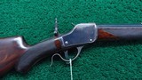 WINCHESTER MODEL 1885 DELUXE HIGH WALL RIFLE IN CALIBER 22 SHORT - 1 of 24