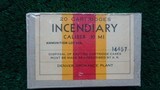 DENVER ORDNANCE PLANT - CALIBER .30 M1 INCENDIARY - 1 of 7