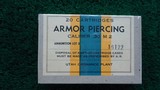 UTAH ORDNANCE PLANT - CALIBER .30 M2 ARMOR PIERCING - 1 of 6
