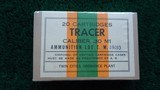 TWIN CITIES ORDNANCE PLANT - CALIBER .30 M1 TRACER