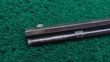 WINCHESTER MODEL 1873 RIFLE WITH 28 INCH BARREL IN 32 WCF - 13 of 20