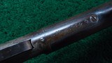WINCHESTER MODEL 1873 RIFLE WITH 28 INCH BARREL IN 32 WCF - 8 of 20