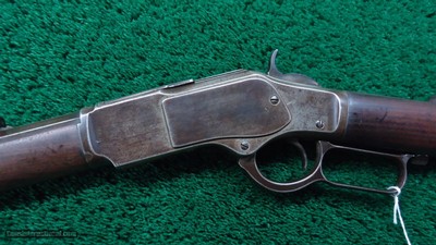 WINCHESTER MODEL 1873 RIFLE WITH 28 INCH BARREL IN 32 WCF - Image 2 of 20