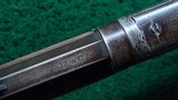 WINCHESTER MODEL 1873 RIFLE WITH 28 INCH BARREL IN 32 WCF - 6 of 20
