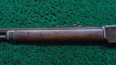 WINCHESTER MODEL 1873 RIFLE WITH 28 INCH BARREL IN 32 WCF - Image 12 of 20