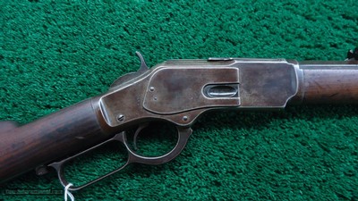 WINCHESTER MODEL 1873 RIFLE WITH 28 INCH BARREL IN 32 WCF