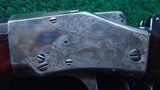 CUSTOM ENGRAVED SHARPS MODEL 1878 BORCHARDT RIFLE IN 50-90 SHARPS CALIBER - 8 of 25