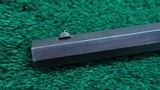 CUSTOM ENGRAVED SHARPS MODEL 1878 BORCHARDT RIFLE IN 50-90 SHARPS CALIBER - 18 of 25